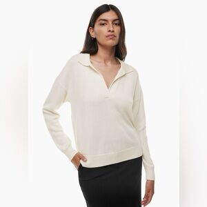 Aritzia Wilfred Clara Merino Wool Sweater – Classic Knit Crew Pullover Size S